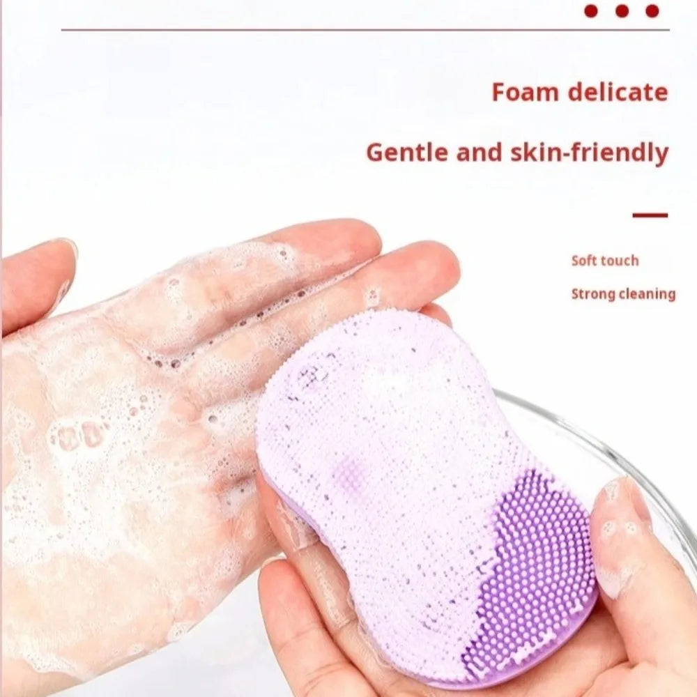 Easy Use Silicone Face Wash Brush Cleansing Nose Clean Facial Pore Zpaxo