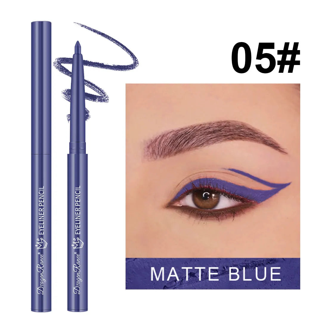 Eyeliner Pen Is Waterproof, Sweat-Proof, and Does Not Smudge, Easy for Beginners to Use, Available in Green, Purple, and Black, Long-Lasting and Does Not Come Off Easily Zpaxo 5Dr7002 Full Size