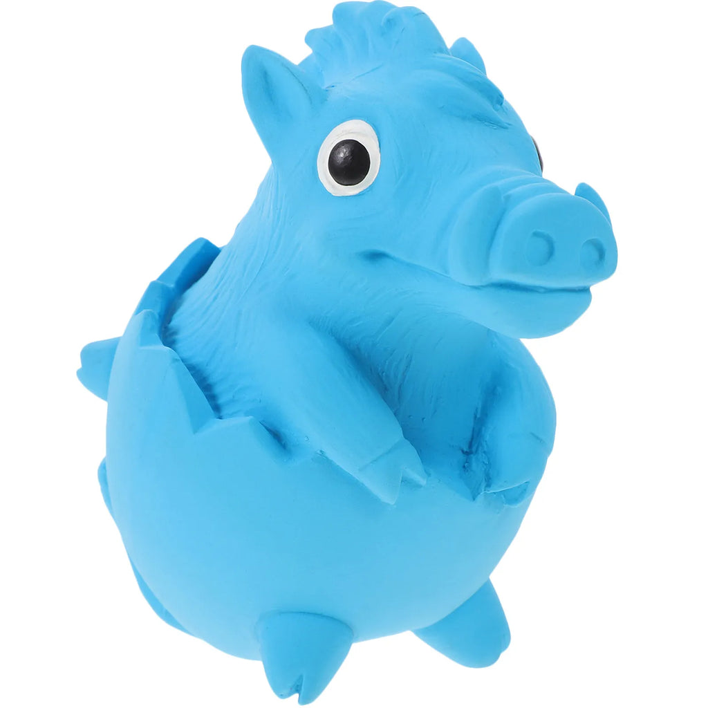 Pet Latex Cartoon Dinosaur Bite Resistant Chewing Squeaky Interactive