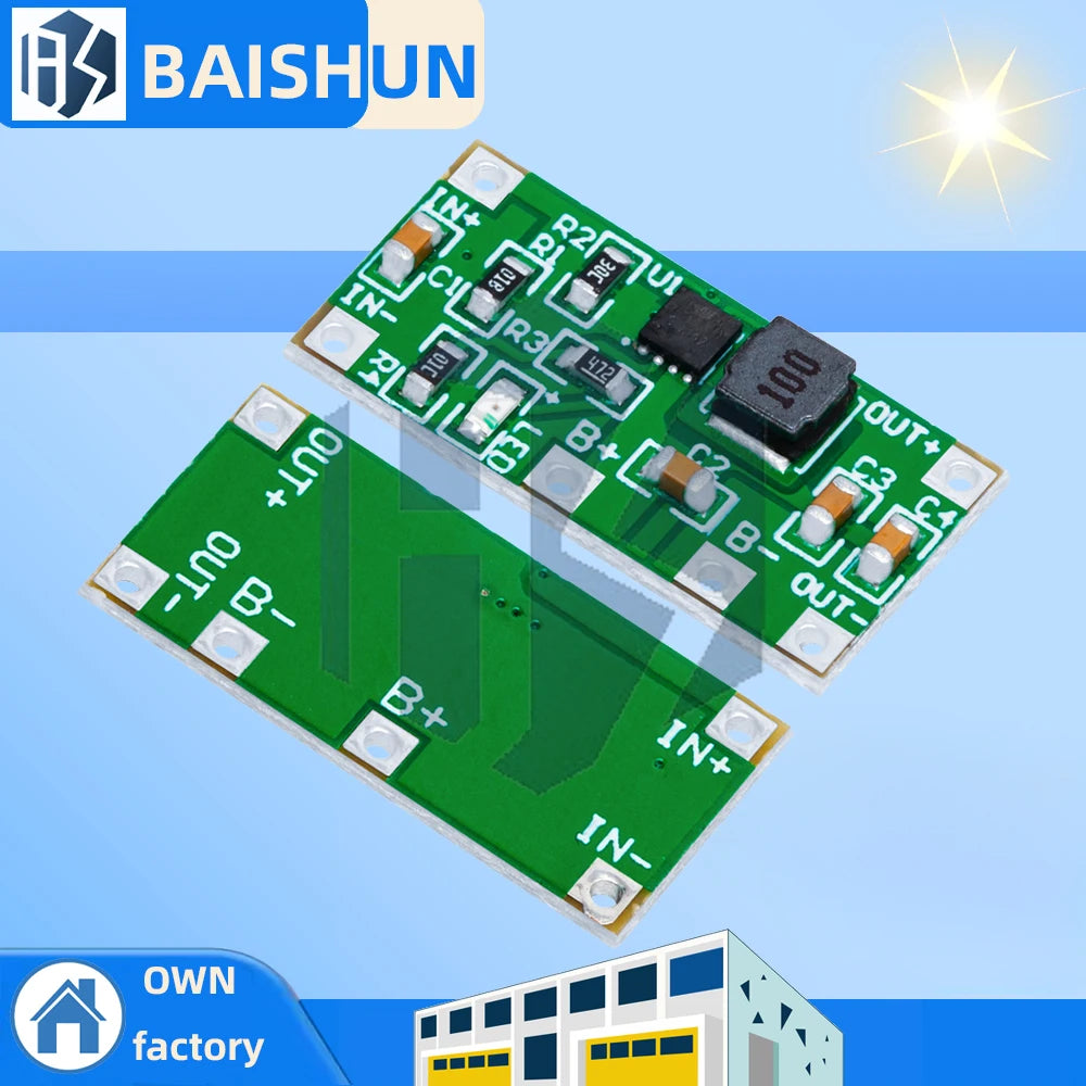 AA AAA 1 5V Lithium Battery Adapter 3 7V-4 2V Step-down Converter Zpaxo