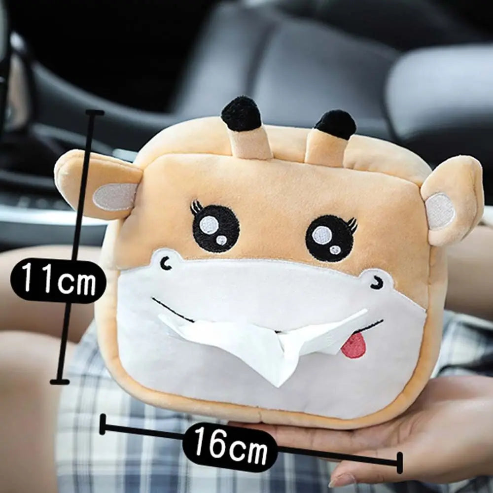 Soft Animals Car Styling Accessories Paper Package Case Tissue Box Zpaxo