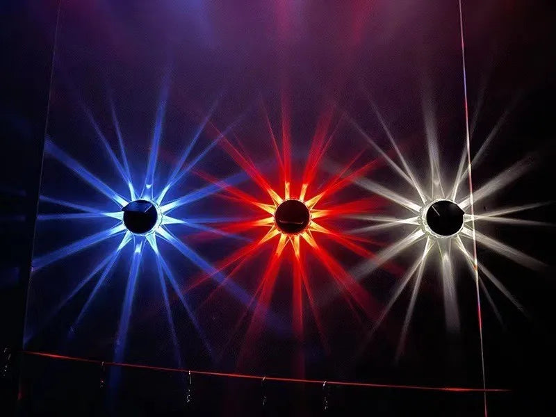 Solar Wall Lights Outdoor LED Lamp Hanging Decorative Step Lighting Zpaxo RGB 2 PCS