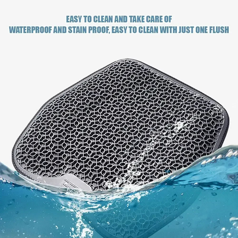 Gel-infused Car Seat Cushion Portable Breathable Comfort Long Drives