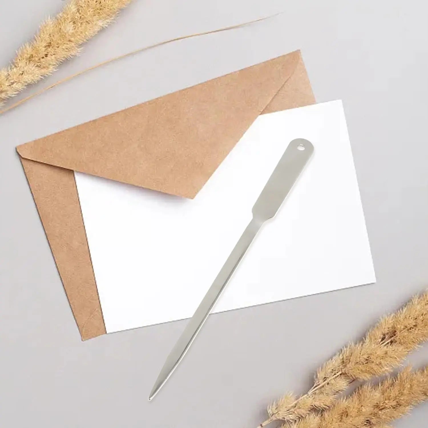 Stainless Steel Letter Opener & Envelope Slitter – 1/3 Pack