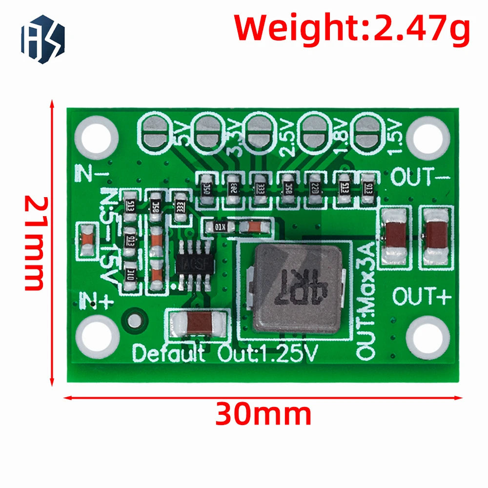 CA1235 Adjustable Power Module CA-1235 Buck 1 25V 5 8 2 3 5V Output Zpaxo