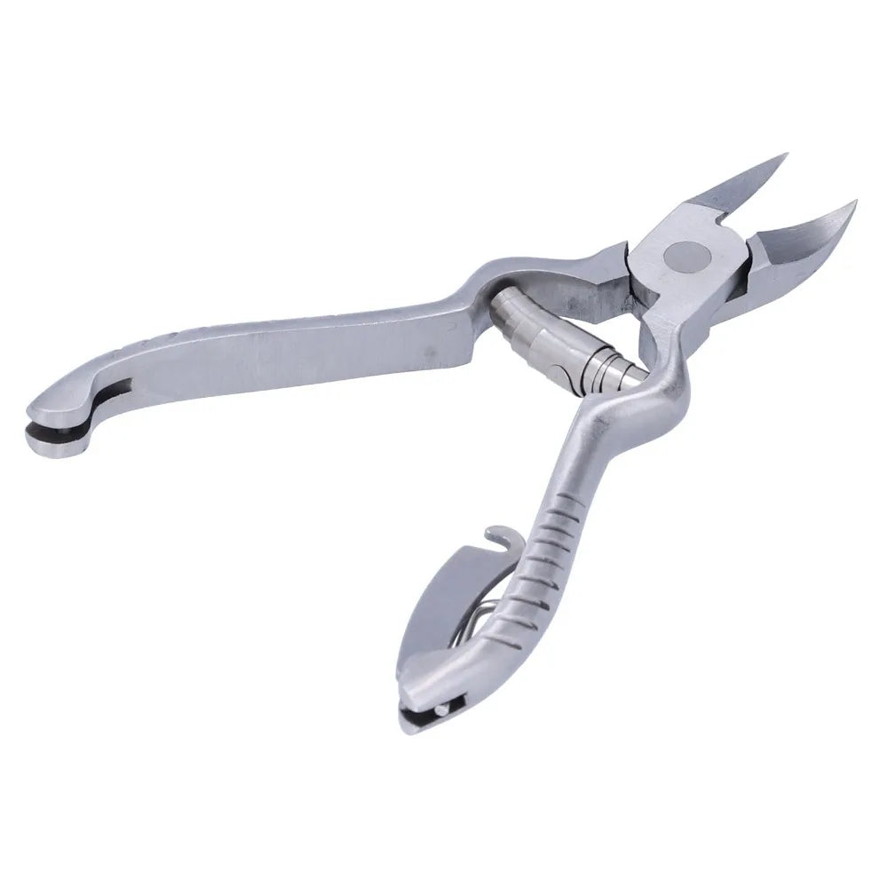 Nail Care Stainless Steel Toe Clippers Gourd Durable Dead Skin Zpaxo Silver
