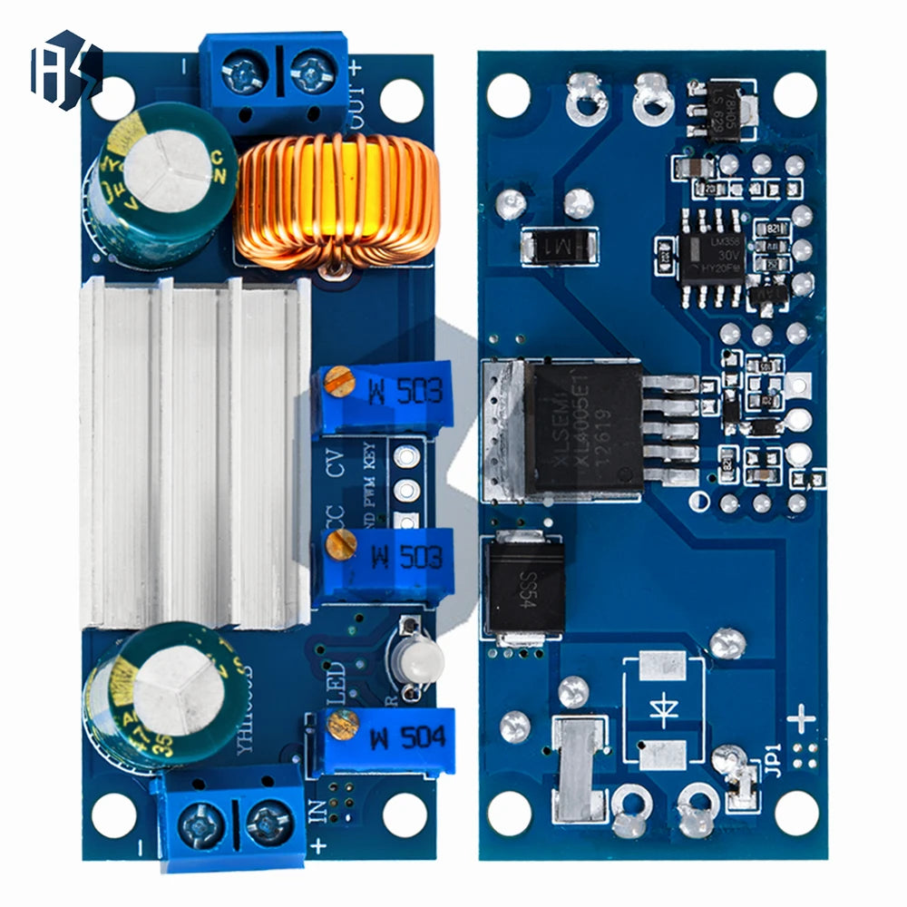 XL4005 5A CC/CV DC-DC Step-Down Power Module, Adjustable Buck Converter & Lithium Charger with Overload Protection Zpaxo