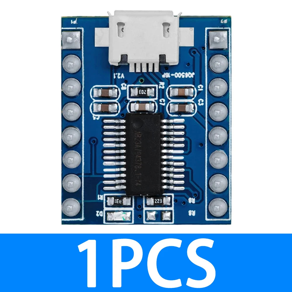 JQ6500 MP3 Audio Module 16MB USB Sound Board 5-Channel Playback Zpaxo 1pcs