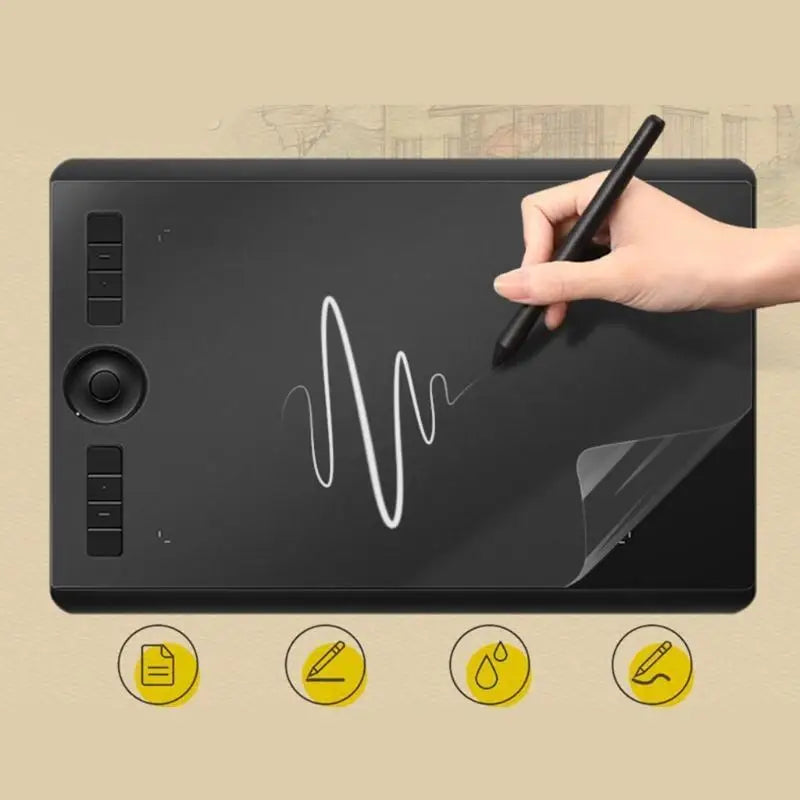 652F Paper Screen Protector Film Matte PET Anti for Glare for Graphic Tablet Painting Zpaxo