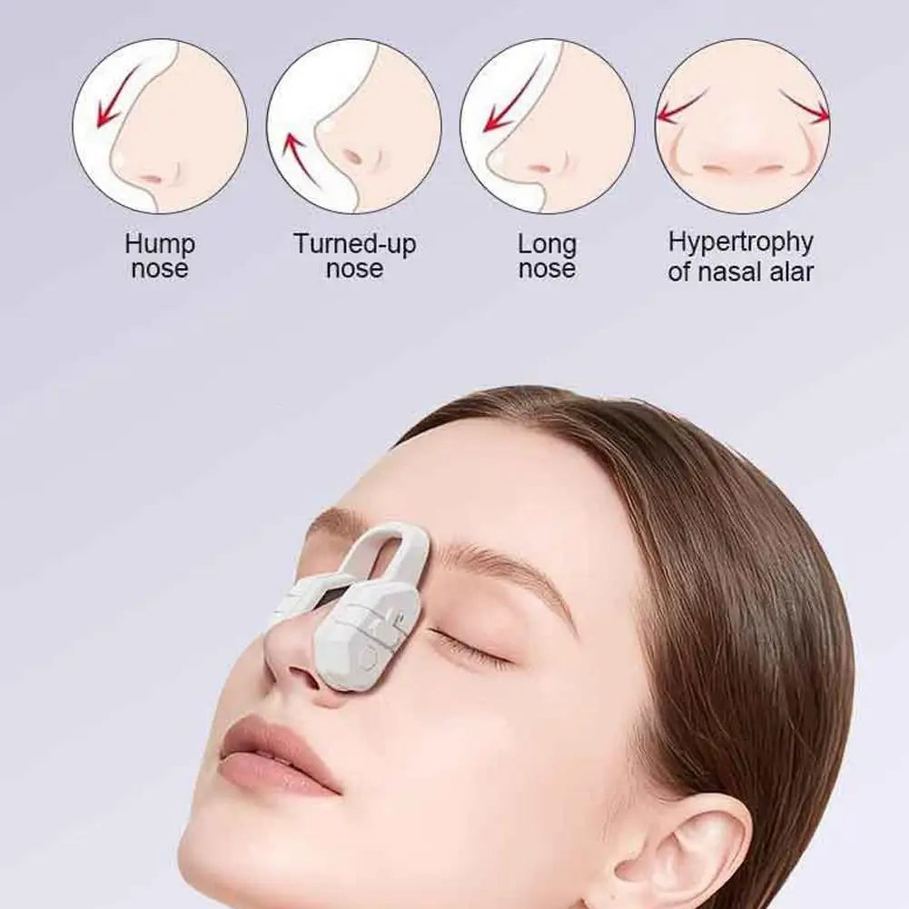 EMS Microcurrent Nose Lifter Massager | Silicone Sculpting Tool Nose Sculpting Massager Zpaxo