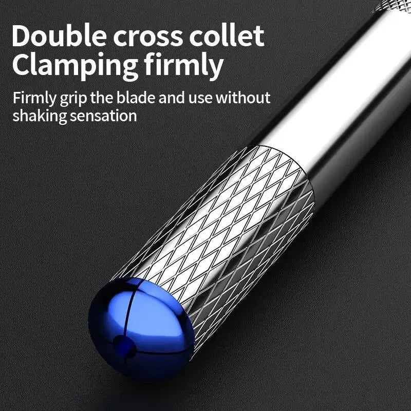 13pcs Metal Carving Knife Set Aluminum Alloy Handle With 10 Blades Portable Mini Paper Cutter DIY Artwork Precision Repair Tools Zpaxo