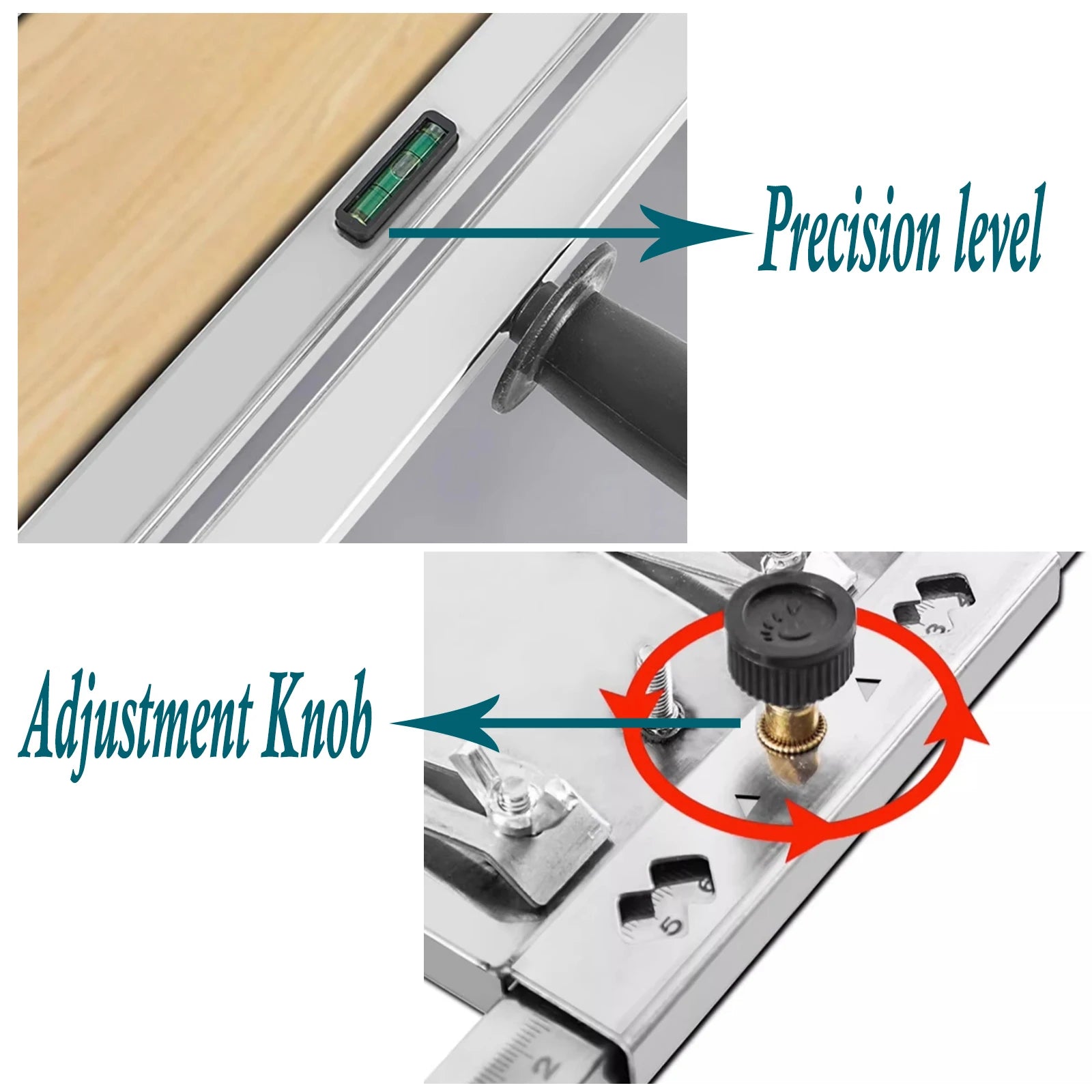 Cutting Machine Edge Guide Positioner Stainless Steel Multifunctional Cutting Machine Safety Woodworking Table Saw Circular Saw Zpaxo