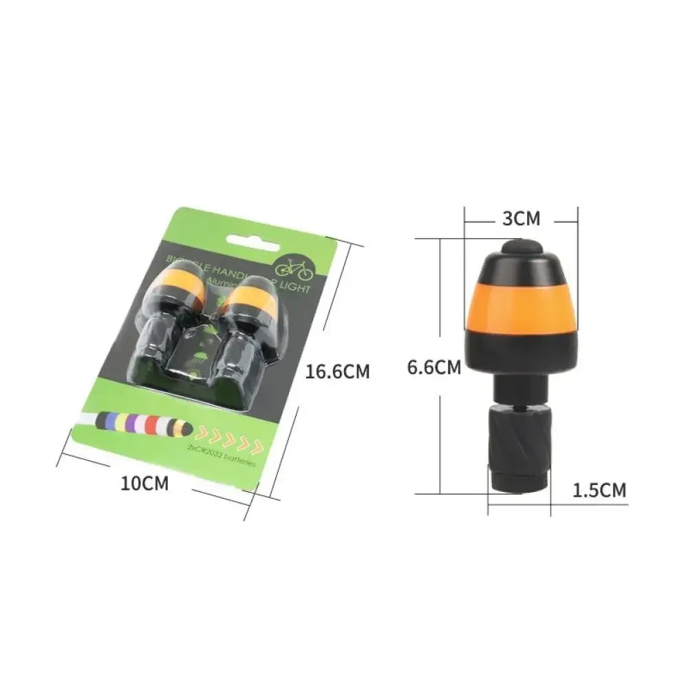 Outdoor Bike Tail Light Turn Signal Waterproof Handlebar Lamp Rear