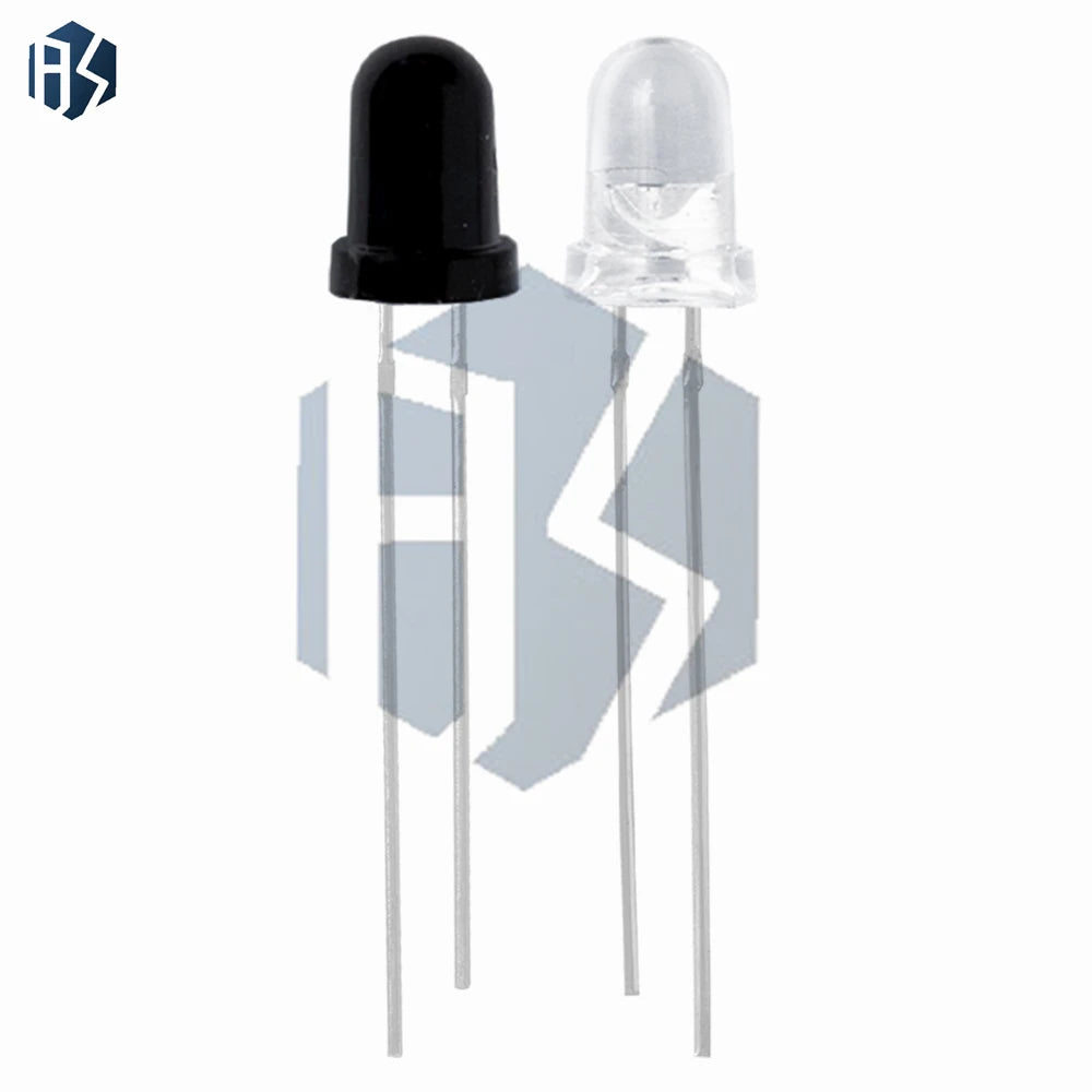 940nm LEDs Infrared Emitter IR Receiver Diode 10pairs Diodes 301A Zpaxo