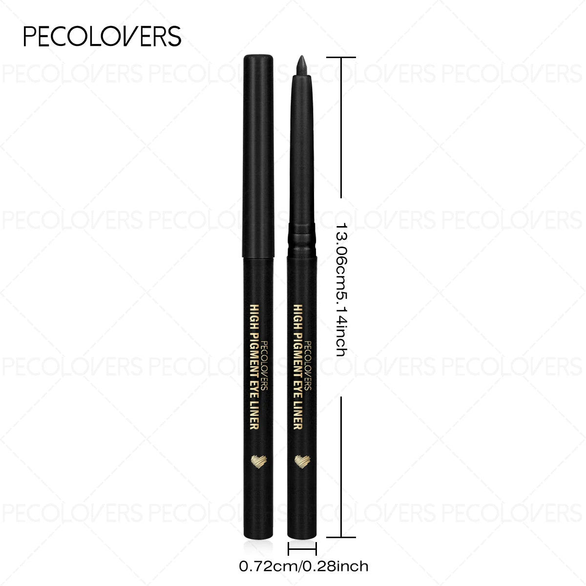 Waterproof Purple Eyeliner Gel Pe Smudge-proof Sweat-resistant Zpaxo