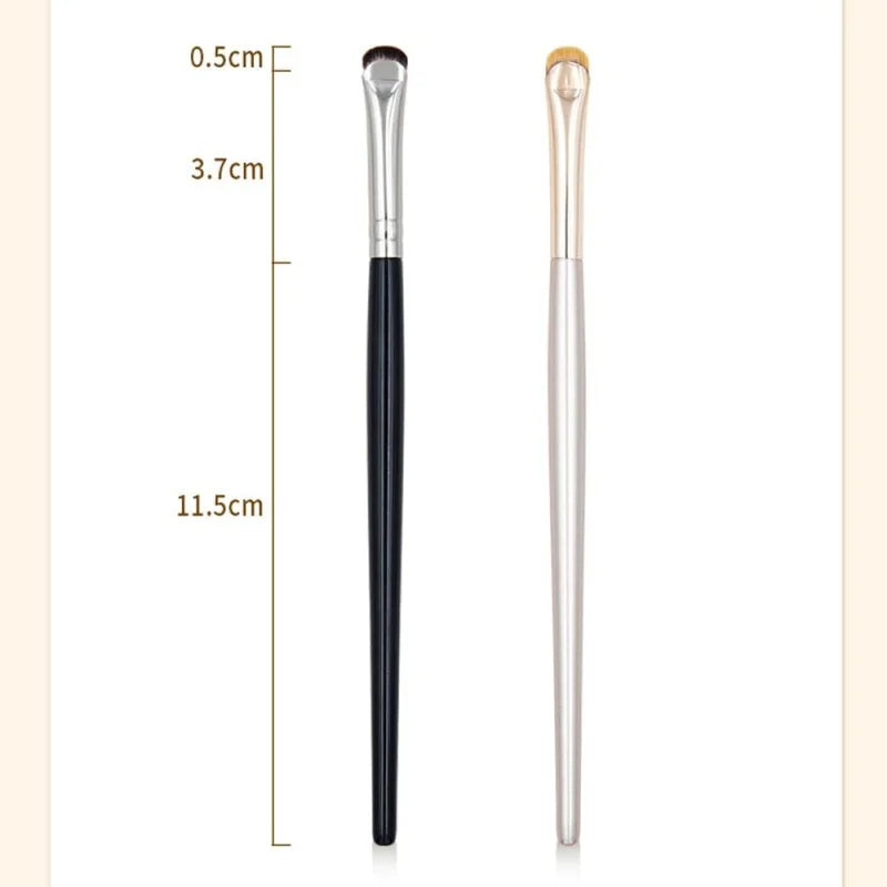 2-Pack Curved Eyeliner & Eyeshadow Smudge Brushes – Precision Eye Makeup Brush Zpaxo