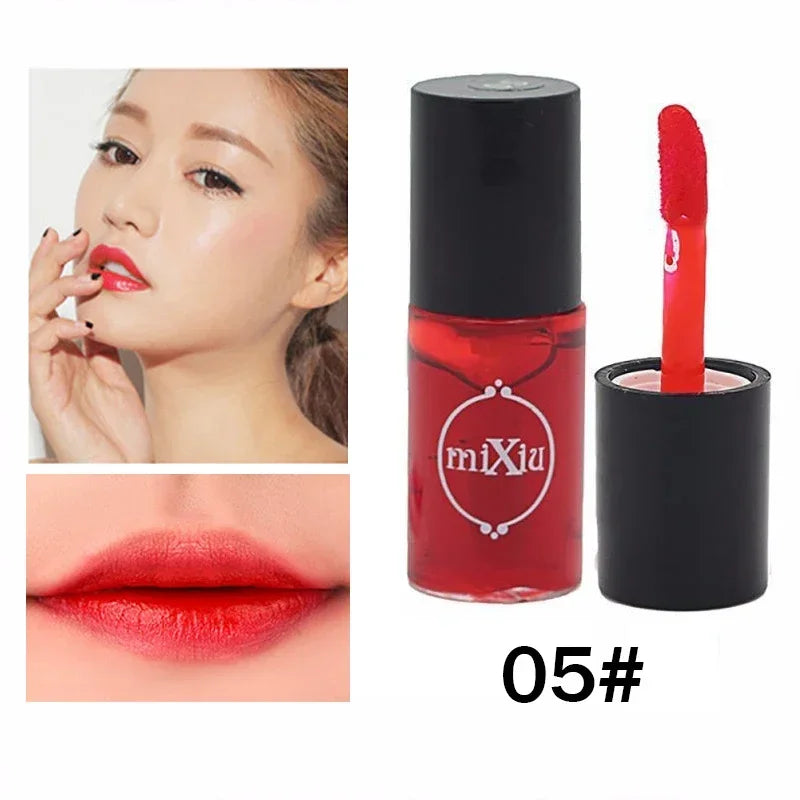 Women Makeup Waterproof Multifunction Lip Gloss Tint Dyeing Liquid Zpaxo 05