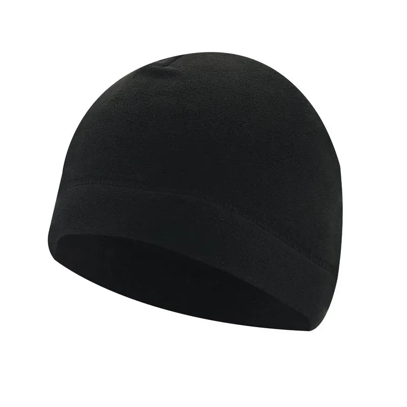 Windproof Fleece Beanie Hat – Unisex Skiing & Cycling Cap