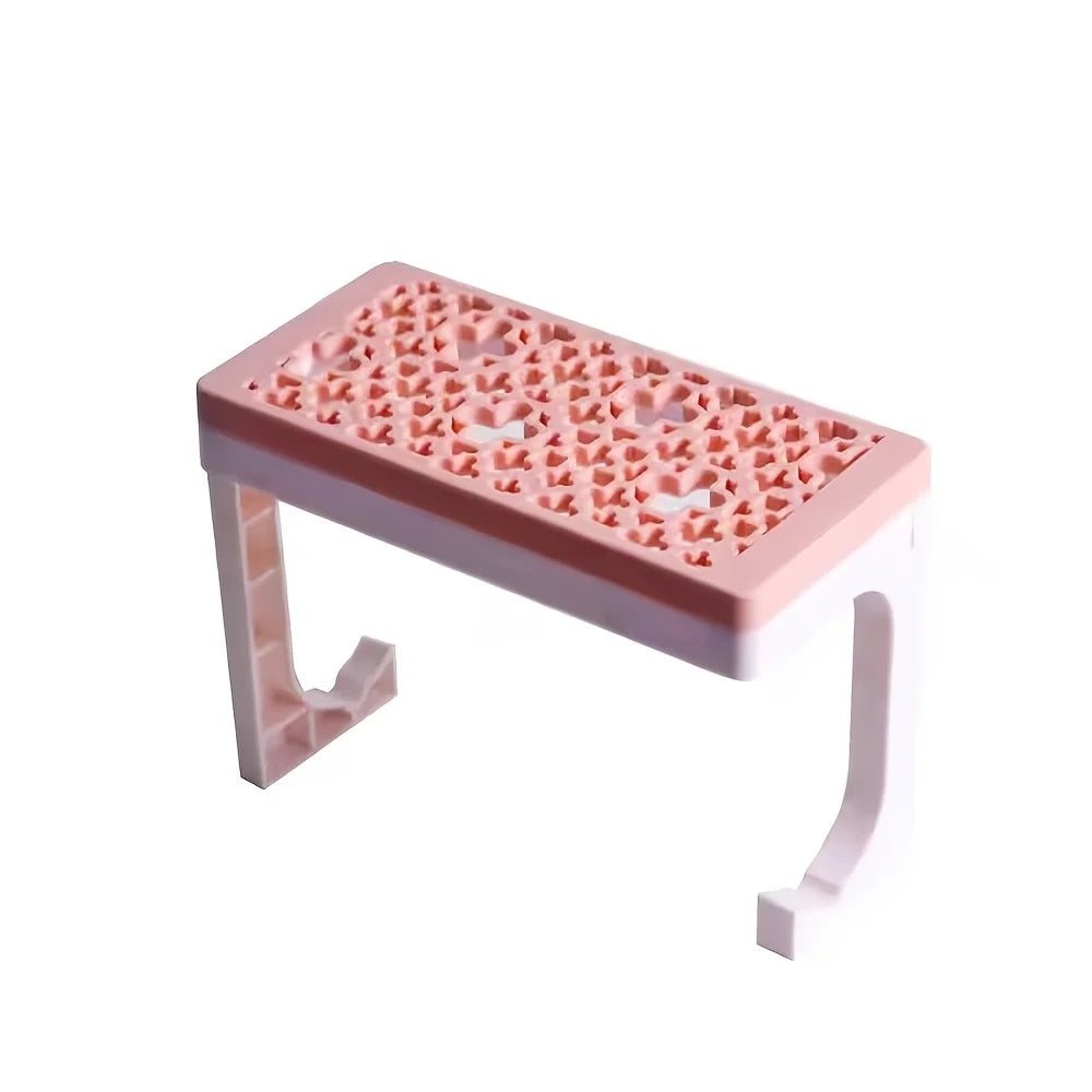 Silicone Makeup Brush Holder Drying Stand Storage Case Nail Pen Zpaxo Pink