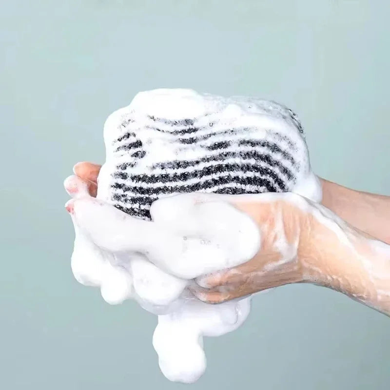 2026 Hot Sale！Nylon Exfoliating Bath Brush Soft Shower Scrubber for Back And Body - Bathroom Shower Sponge Accessory Zpaxo