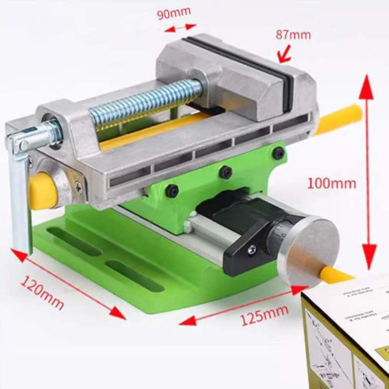 Cross Slide Vise Vice Table Compound Worktable Bench Alunimun Alloy