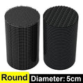 Self Adhesive Tape Hook and Loop Strips Sticky Back Fastener Heavy Duty Mounting Strips Instead of Holes and Screws Adhesive Zpaxo 30pairs Round