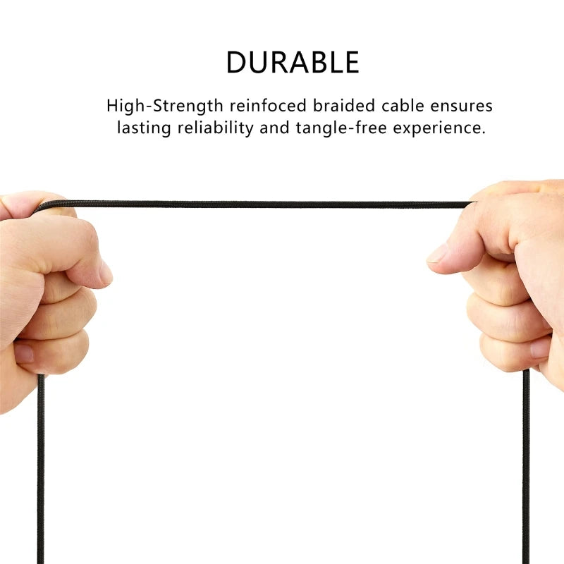 Headphone Cable Male Plug Jack Connector Audio Cord Line Hyper X