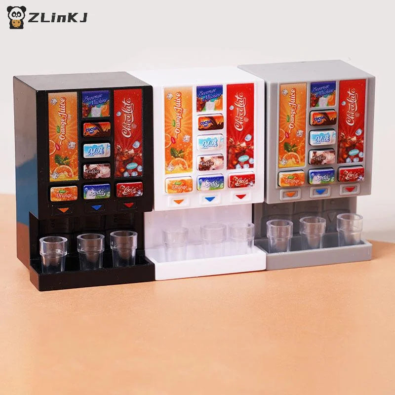 ▶1/12 Dollhouse Simulation Miniature Kitchen Appliances Model Dollhouse Air Fryer Beverage Machine Oven Rice Cooker Ornaments Zpaxo