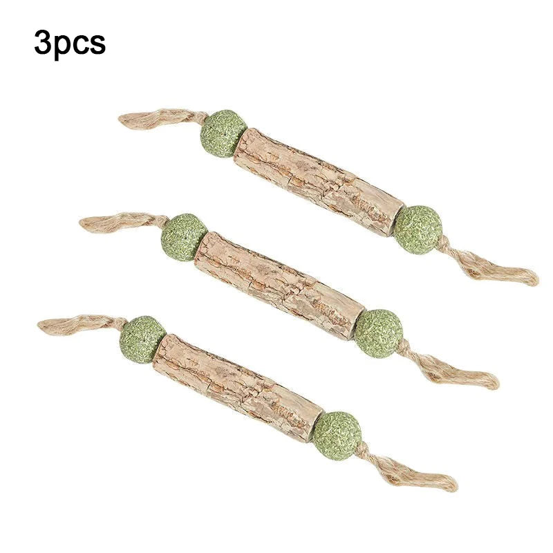 Cat Cleaning Teeth Pure Natural Catnip Molar Toothpaste Stick