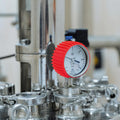 4Pcs Heavy Duty Silicone Pressure Gauge Covers for Oxygen Acetylene Regulators Easy Install Portable Protector for Welding