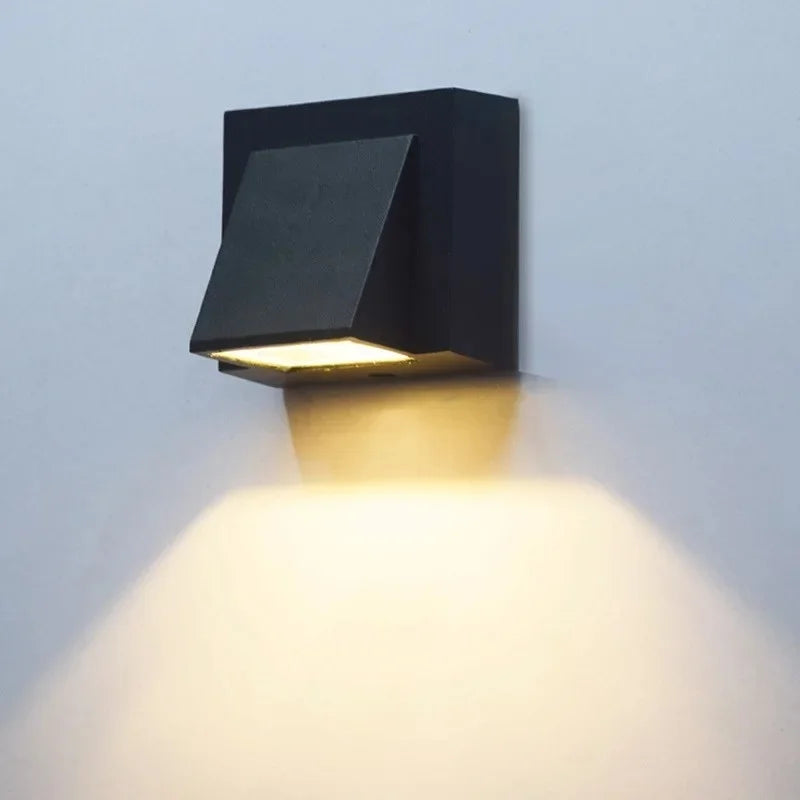 Modern Minimalist LED Wall Sconce, Bedroom Bedside Balcony Bar Hallway Staircase Indoor Light, Dimmable AC85-265V, Dry Location Zpaxo
