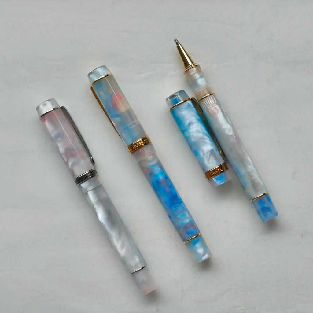 KAI GE LU 316 Rollerball Pen, Signature Pen, Stylish Design, Smooth Writing, Black Ink Gift Pen Zpaxo