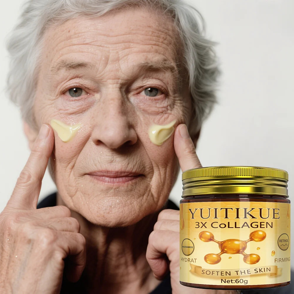 YUITIKUE Collagen Lifting Face Cream – Anti-Wrinkle & Brightening Collagen Face Cream Zpaxo Default Title