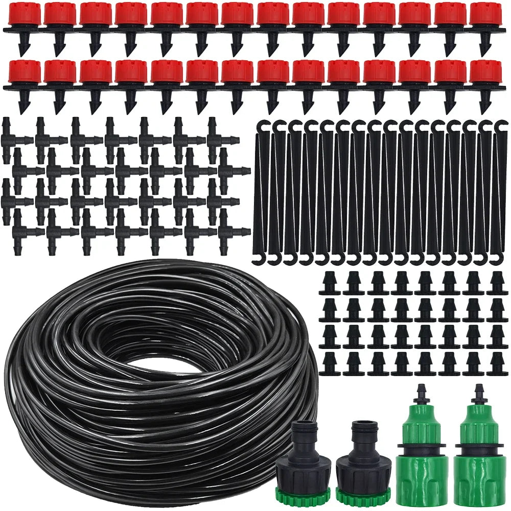 Micro Drip Irrigation System Portable 20M Automatic Watering