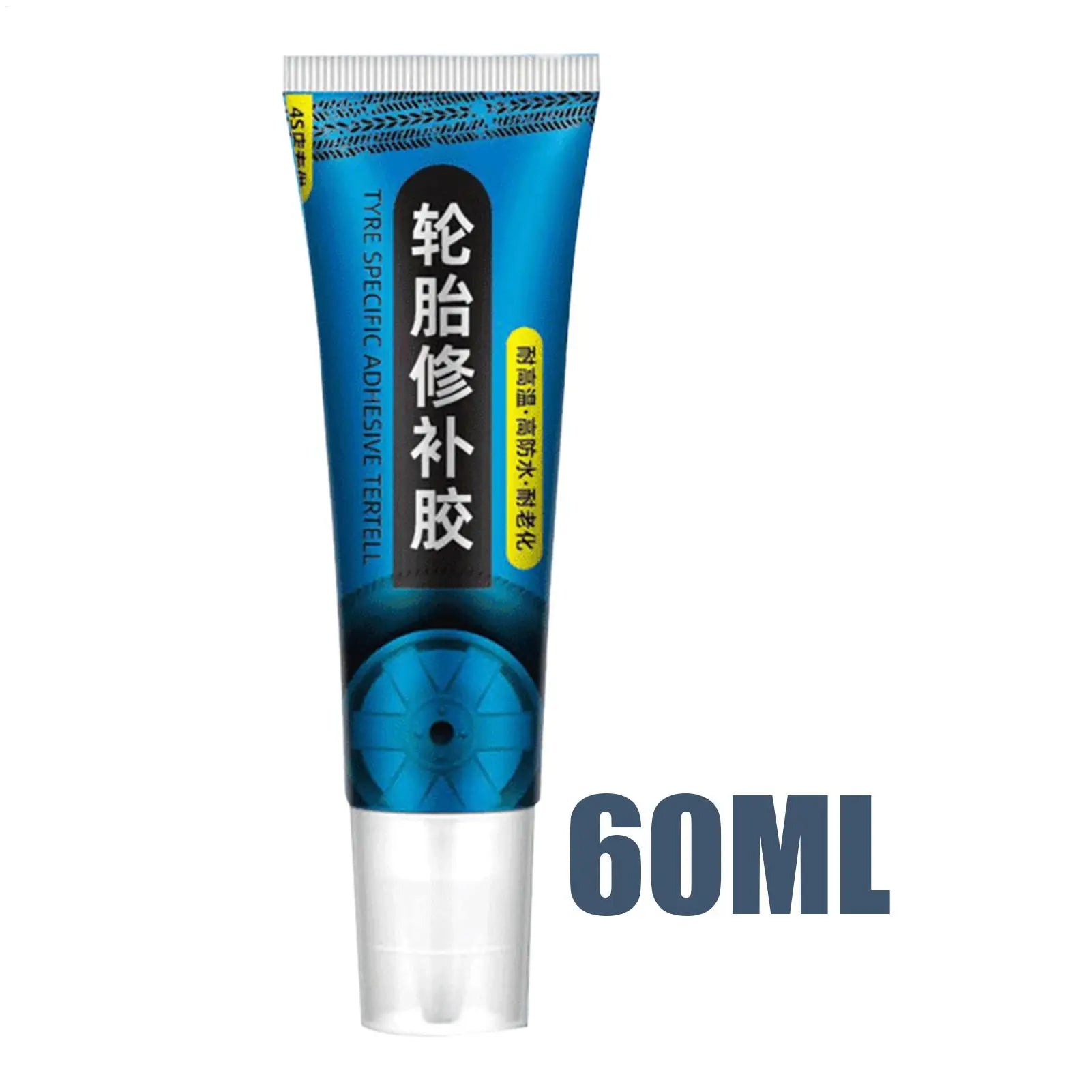 Car Tire Repair Adhesive 60ml Sidewall Tire Repair Kit High Temperature Resistant Tire Repair Glue Sidewall Tire Repair Kit Zpaxo