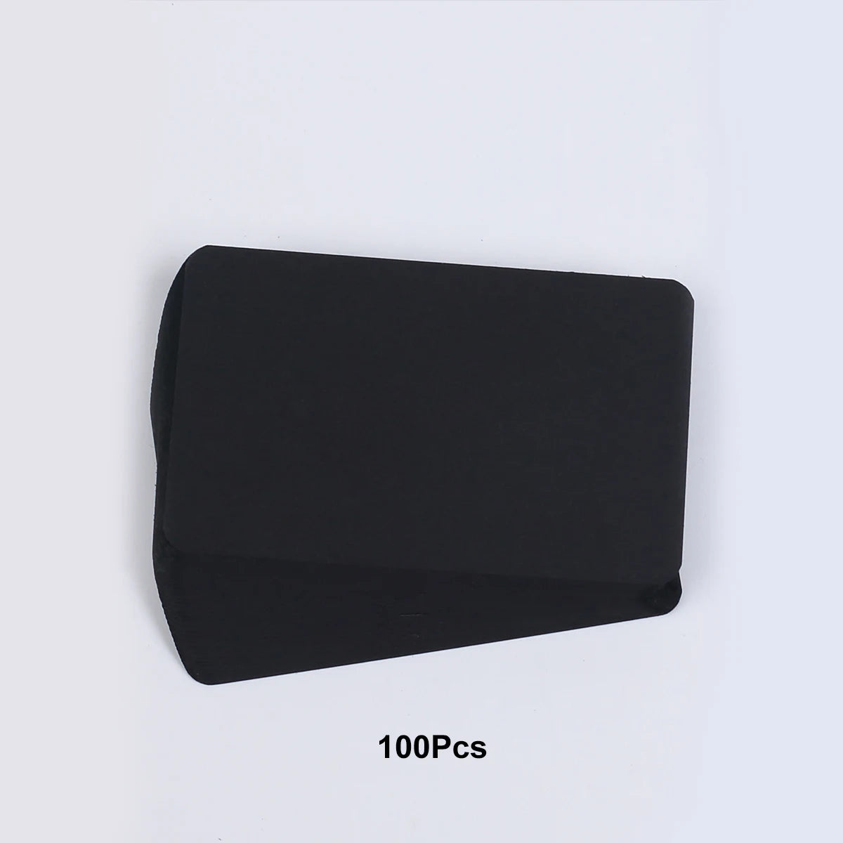 100Pcs Blank Cards 9x5.5cm/3.5x2in Thick 300gsm White Black Business Cards Thank You Cards DIY Message Blank Note Cards Zpaxo 100Pcs Black