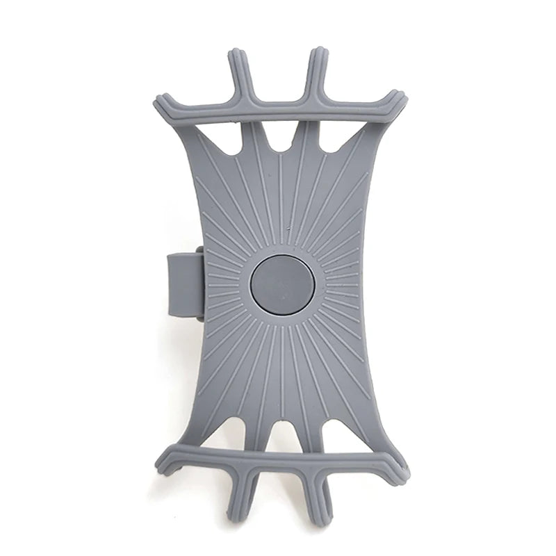 360° Bike & Motorcycle Phone Mount – Fits 4"–7" Phones Handlebar Phone Mount Zpaxo Gray