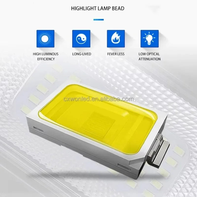 300W Solar Lights 1000Lumen Outdoor Indoor Home Intelligent LED Zpaxo