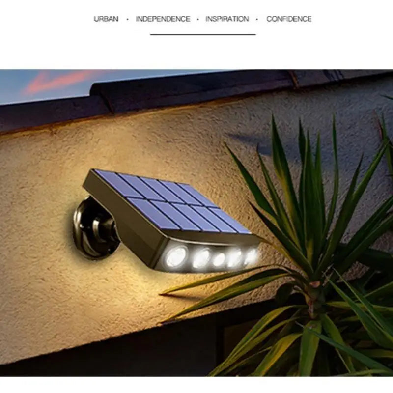 Solar Motion Sensor Outdoor LED Light – IP65 Waterproof Street Lamp Solar Outdoor Light Zpaxo