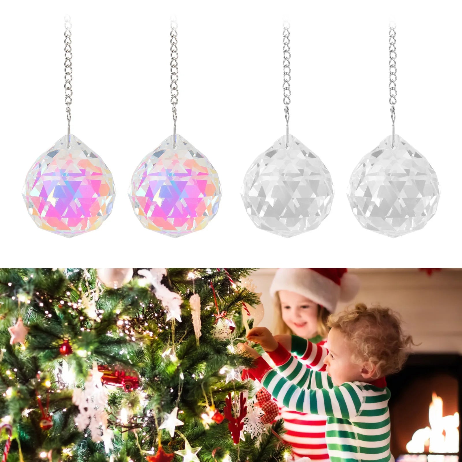 Window Rainow Maker Sparkling Decorative Hanging Crystal Ball Prism