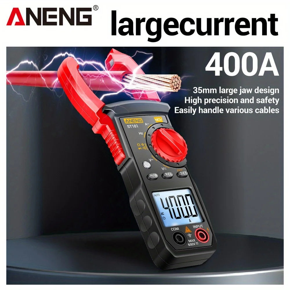 ANENG ST181 Digital Clamp Meter 4000 Counts Precision Multimeters AC