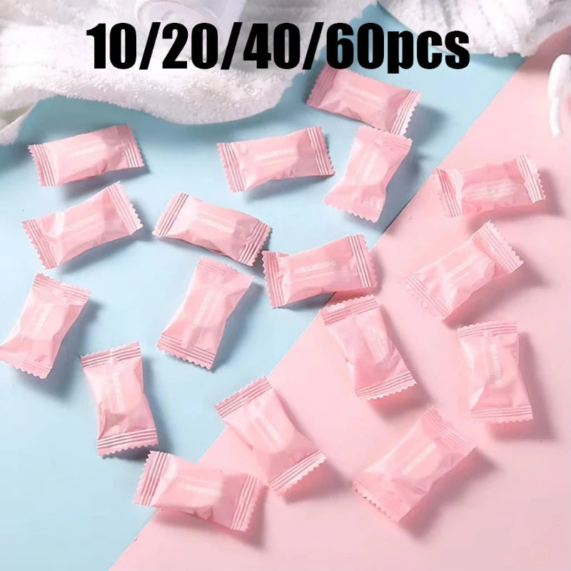 Disposable Compressed Travel Towels – Expandable Cotton Wipes