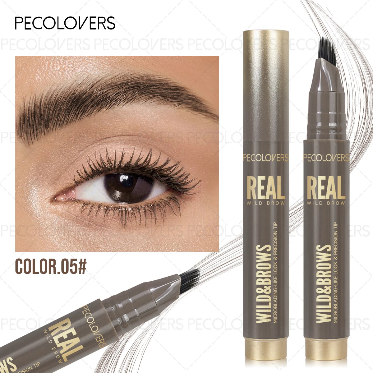 Multifunctional Liquid Eyebrow Pencil Hair Dye Pencil-waterproof Zpaxo 05