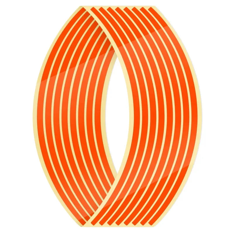 Reflective Rim Stripe Tape – Motorcycle, Bike & Car Wheel Stickers
