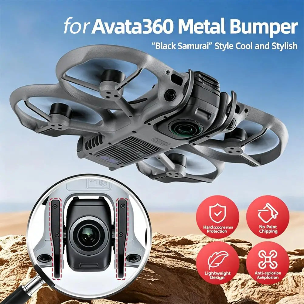 Alloy Gimbal Bumper for DJI NEO 2 – Anti-Collision Protector Drone Gimbal Protector Zpaxo