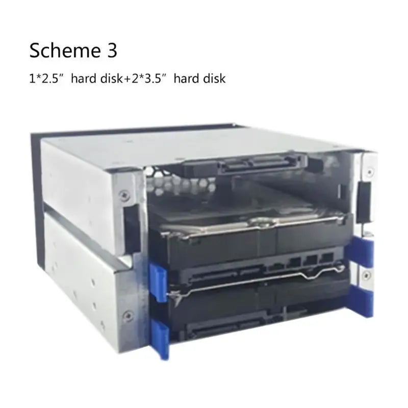 652F 3.5-Inch Hard Drive Cages Computer Storage Expansion In The Chassis 2 Chassis Drives Hard Drive Box Zpaxo