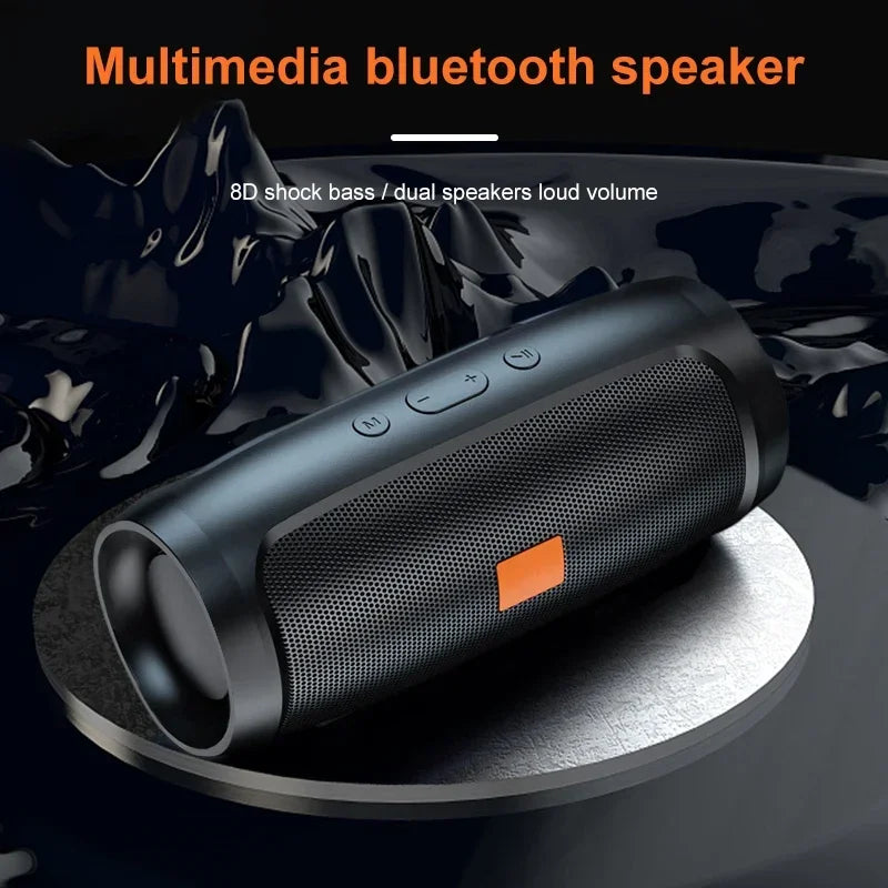 TF USB Bluetooth Speaker Dual Speaker Stereo Outdoor Tfusb Playback Fm Voice Broadcasting Portable Subwoofer Wireless Speaker Zpaxo