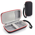 EVA Carrying Case For Anbernic RG35XX H/RG353M Game Console Shockproof Travel Storage Bag Anti-scratch Hard Shell Zipper Pouch Zpaxo Grey