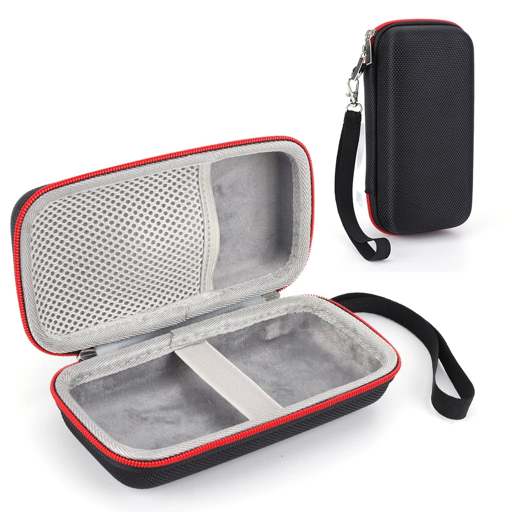 EVA Carrying Case For Anbernic RG35XX H/RG353M Game Console Shockproof Travel Storage Bag Anti-scratch Hard Shell Zipper Pouch Zpaxo Grey
