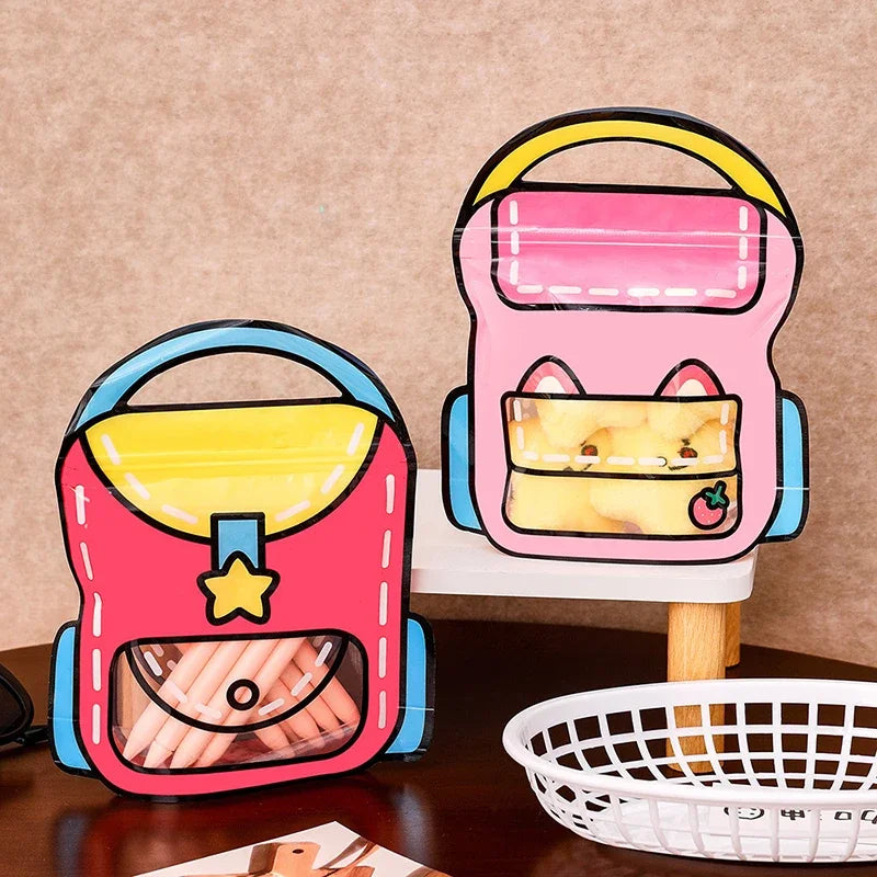 1/10pcs Tote Gift Bags Party Favor Bags For Birthday/Wedding Party Supplies And Candy/Handmade Cookies Storage/Jewelry Packaging Zpaxo